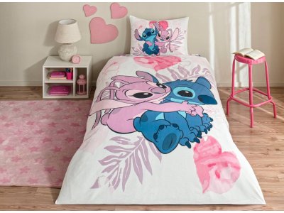 Постельное белье TAC - Disney Lilo & Stitch (Turkey), подростковый комплект Постельное белье TAC - Disney Lilo & Stitch (Turkey), подростковый комплект